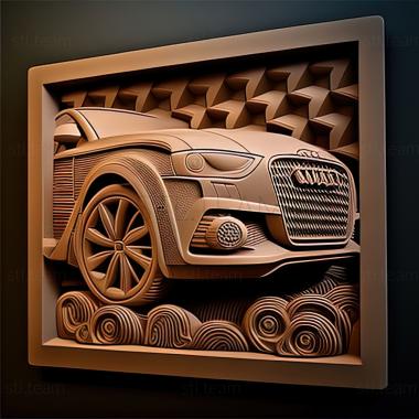 3D model Audi SRS (STL)